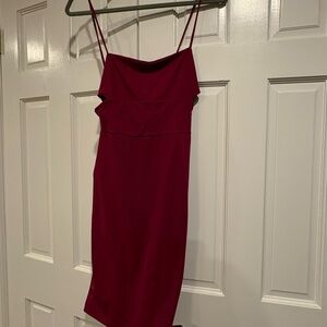 Susana Monaco Dress in Deep Red